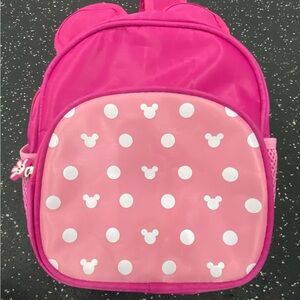 Adorable Pink Polka Dot Kids Backpack